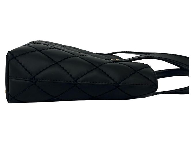 CHANEL Wild Stitch Coco Mark Lederhandtasche - Ansicht 6