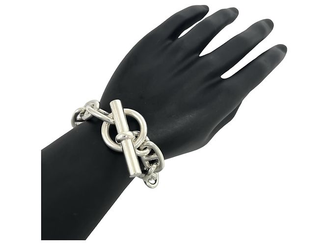Hermès Hermes Vintage Chaine d'Ancre TGM Silver Armband - Ansicht 2