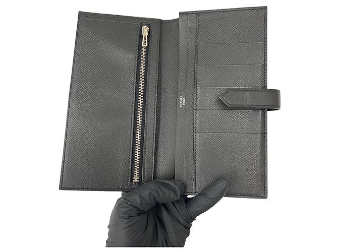 Hermès Carteira Longa Hermes Bearn Soufflé Epsom - vista 7