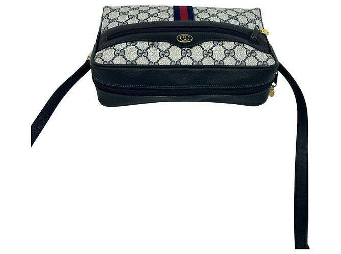 Bolsa de Ombro Gucci Sherry Line GG Logo Pattern - vista 4