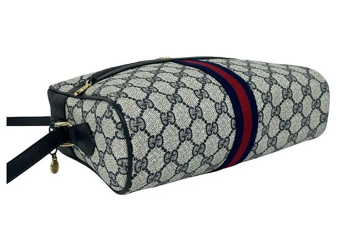 Bolsa de Ombro Gucci Sherry Line GG Logo Pattern - vista 7