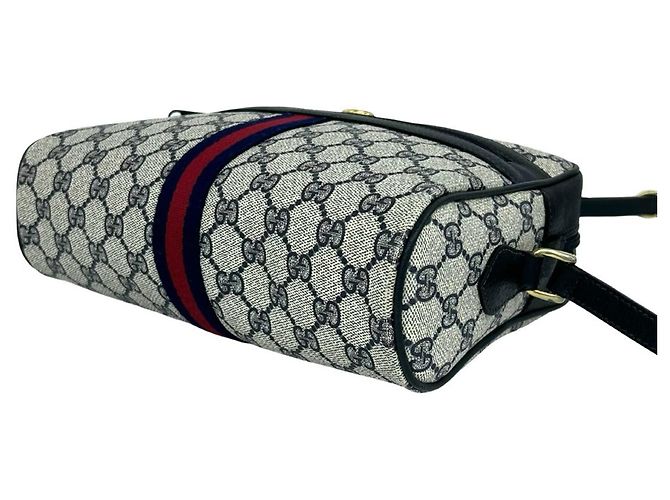 Bolsa de Ombro Gucci Sherry Line GG Logo Pattern - vista 8