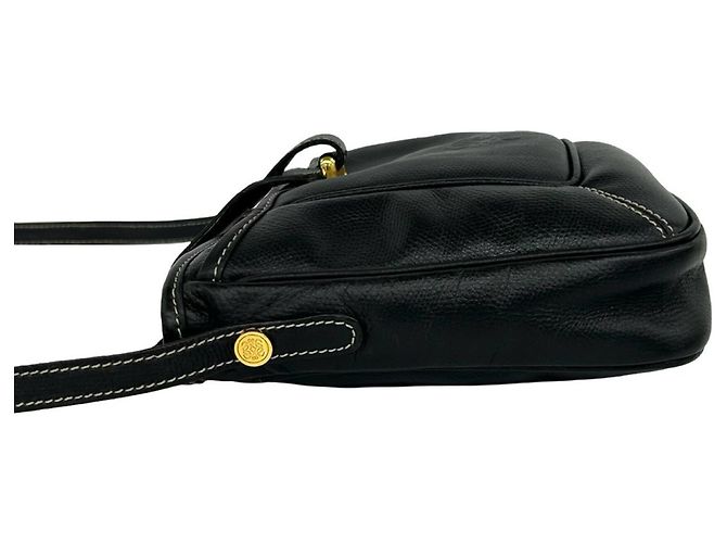 LOEWE Vintage Anagram Logo Schultertasche aus Leder - Ansicht 5