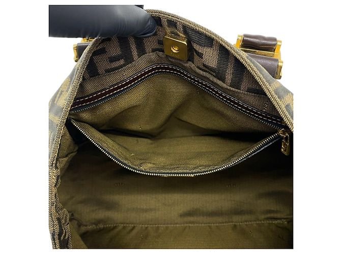 FENDI Vintage Zucca Pattern Handbag - view 10