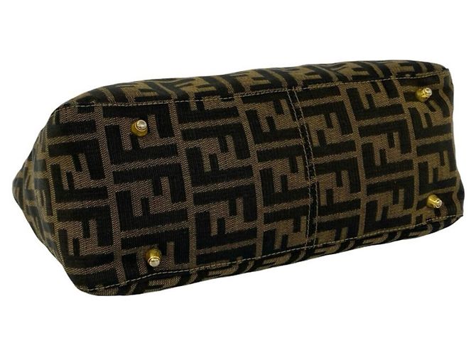 FENDI Vintage Zucca Pattern Handbag - view 7