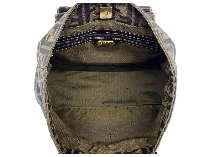 FENDI Vintage Zucca Pattern Handbag - view 9