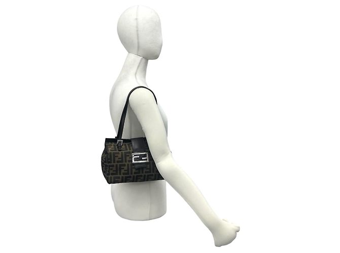 FENDI Vintage Zucca FF Pattern Tote Handbag - view 2