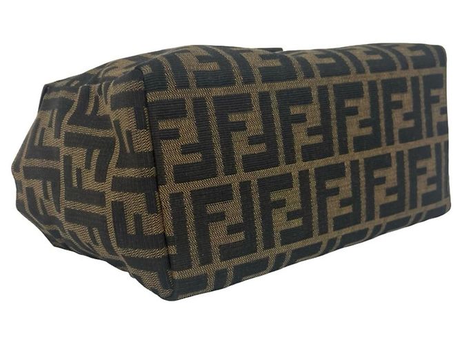 FENDI Vintage Zucca FF Pattern Tote Handbag - view 7