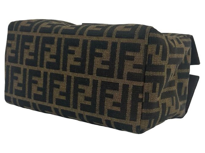 FENDI Vintage Zucca FF Pattern Tote Handbag - view 8