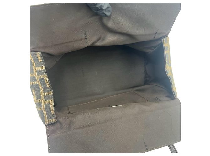 FENDI Vintage Zucca FF Pattern Tote Handbag - view 9