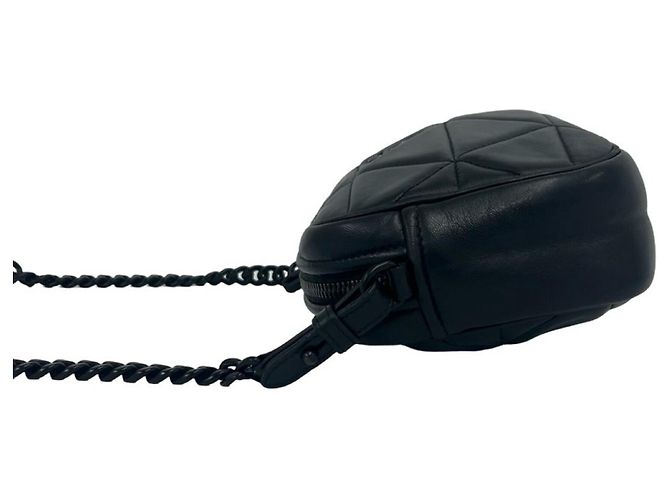 Prada Quilted Leather Mini Shoulder Bag - view 5