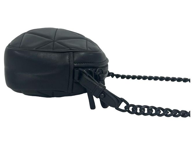 Prada Quilted Leather Mini Shoulder Bag - view 6