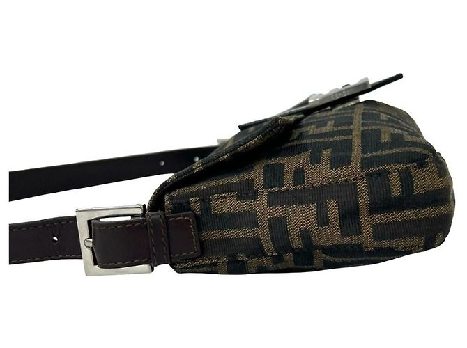 Fendi Vintage Handtasche mit Zucca-Muster - Ansicht 5