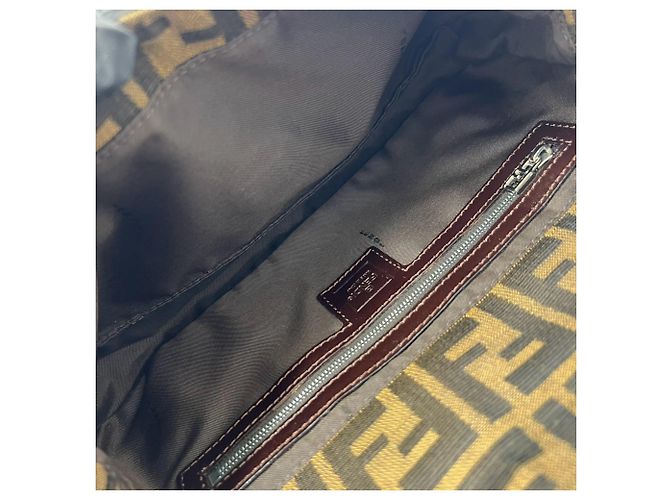 Fendi Vintage Handtasche mit Zucca-Muster - Ansicht 9