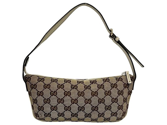 Mini bolso/bolsa Gucci de lona GG Pattern - vista 3