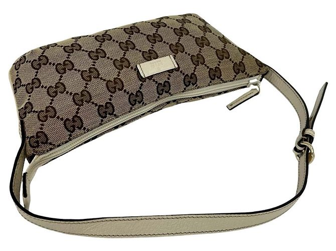 Mini bolso/bolsa Gucci de lona GG Pattern - vista 4