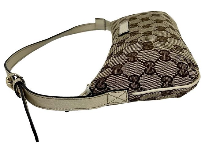Mini bolso/bolsa Gucci de lona GG Pattern - vista 5