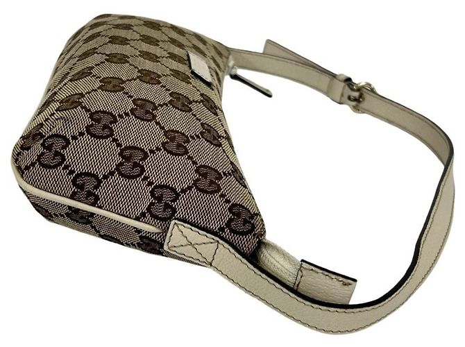 Mini bolso/bolsa Gucci de lona GG Pattern - vista 6