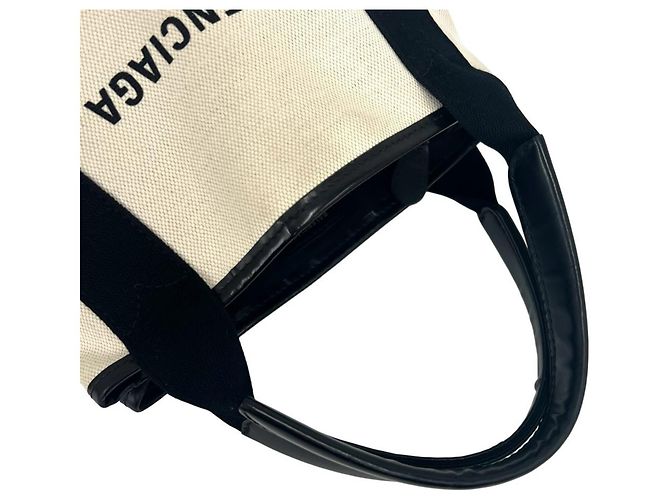 Balenciaga Cabas XS Logo Handtasche Navy - Ansicht 4