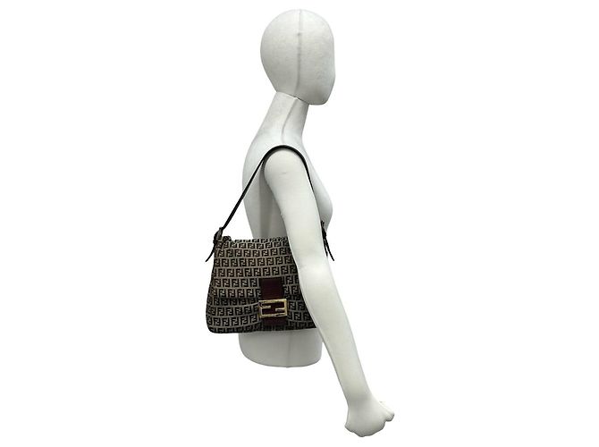 Zucchino Fendi Vintage Mamma Bucket Schultertasche - Ansicht 2