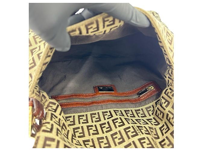 Zucchino Fendi Vintage Mamma Bucket Schultertasche - Ansicht 9