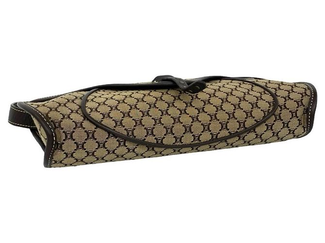 Céline Celine Vintage Macadam Blazon Pattern Schultertasche - Ansicht 7