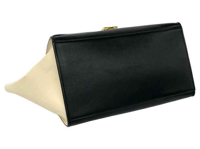 Céline Celine Trapeze Medium Handtasche aus tricolor Leder - Ansicht 7