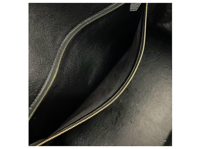 Hermès Hermes Birkin 40 Tote Bag aus schwarzem Ardennes-Leder - Ansicht 10