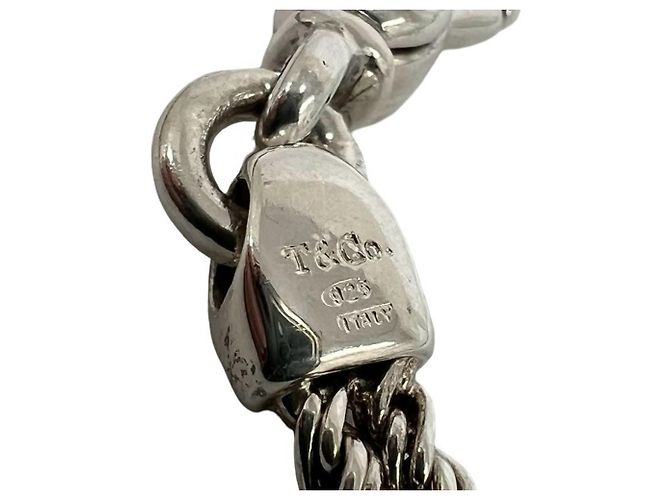 Autre Marque Bracciale Tiffany Vintage Double Rope Center Knot - vista 3