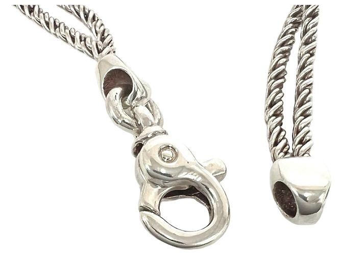 Autre Marque Bracciale Tiffany Vintage Double Rope Center Knot - vista 4