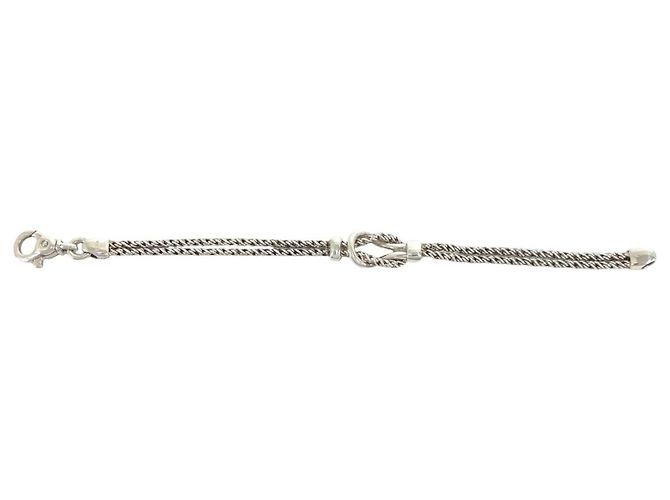 Autre Marque Bracciale Tiffany Vintage Double Rope Center Knot - vista 5