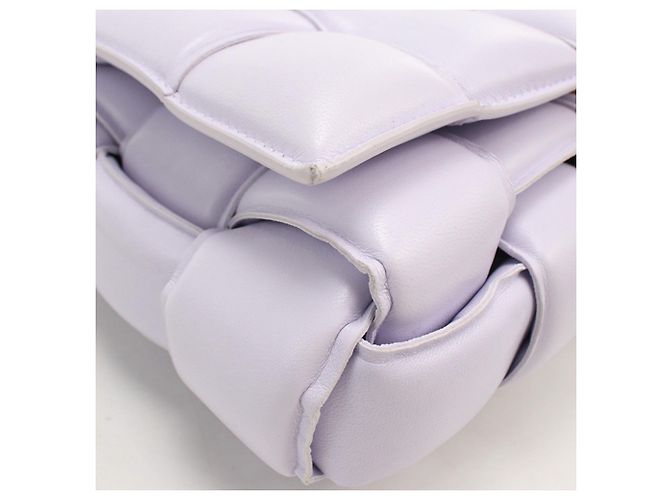 Borsa a tracolla in pelle viola Bottega Veneta - vista 6
