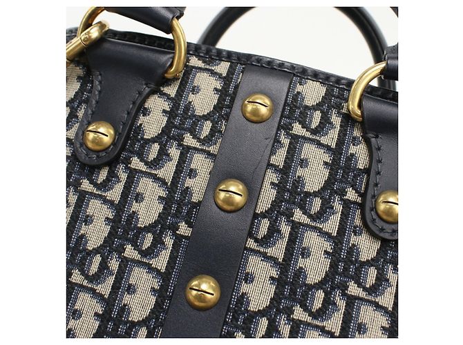 Bolsa Christian Dior Navy - vista 5
