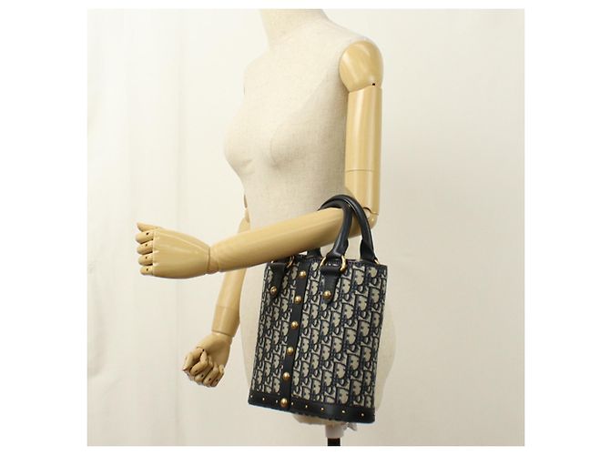 Bolsa Christian Dior Navy - vista 7