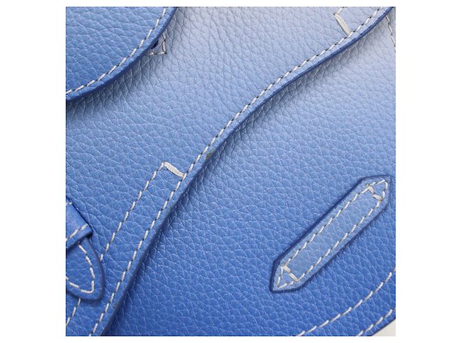 Borsa a tracolla Christian Dior Saddle Blue - vista 5