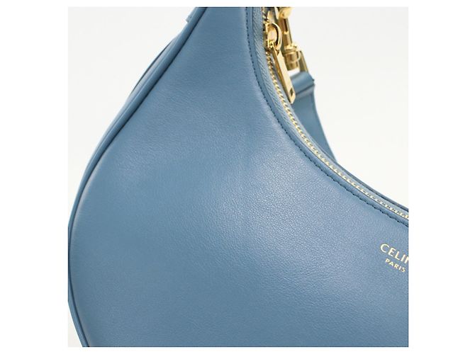 Céline Borsa a tracolla Celine in pelle blu - vista 5