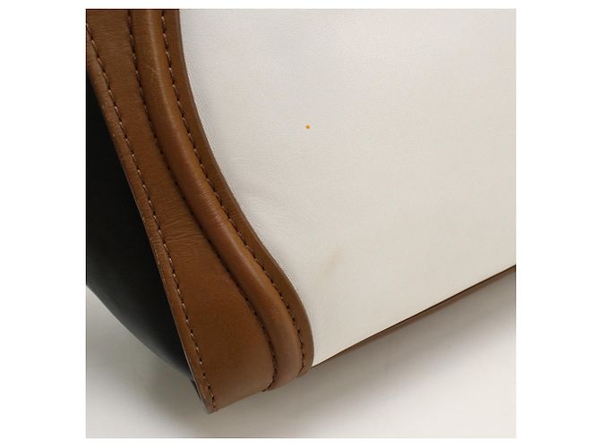 Luggage Céline Borsa a mano Celine in pelle marrone - vista 8