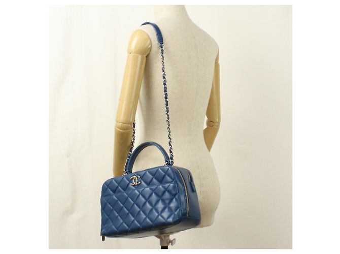 Chanel Matelassé Blue Handtasche - Ansicht 10