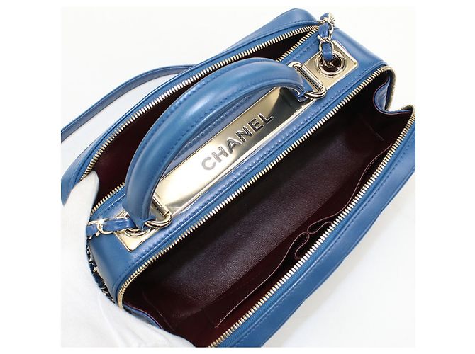 Chanel Matelassé Blue Handtasche - Ansicht 3