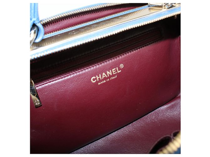Chanel Matelassé Blue Handtasche - Ansicht 4