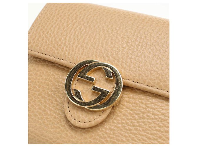 Gucci Bi-Fold Wallet in Beige - view 7