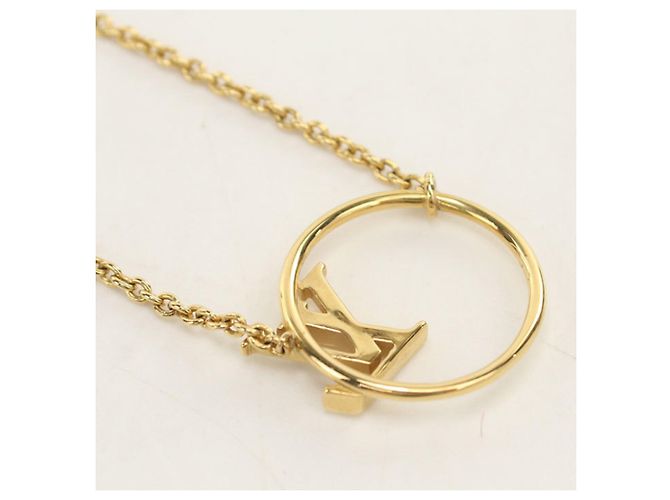 Collier Louis Vuitton Gold M00762 - vue 2