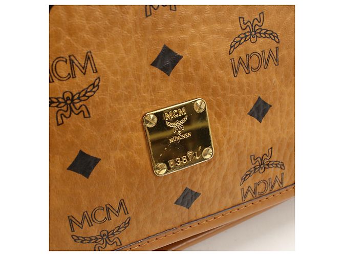 Sac à bandoulière MCM pour homme, marron - vue 6