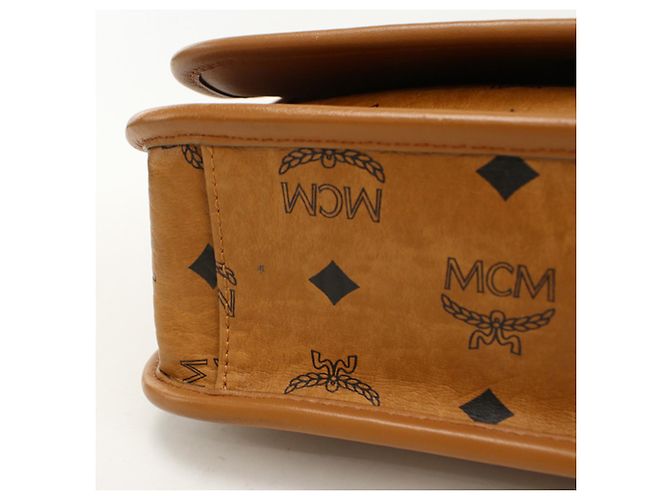 Sac à bandoulière MCM pour homme, marron - vue 7