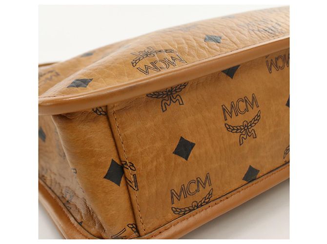 Sac à bandoulière MCM pour homme, marron - vue 8