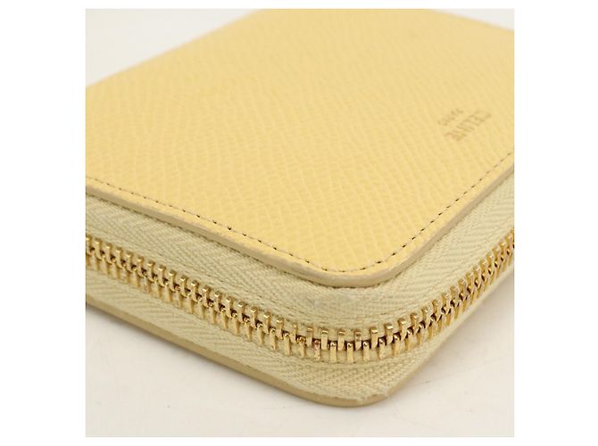 Céline Celine Yellow Bi-fold Wallet - view 9