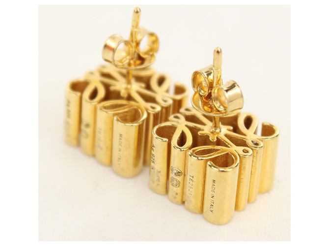 Loewe Gold Stud Earrings - view 2