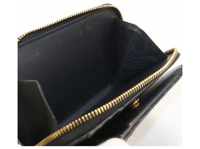 Christian Dior Bi-fold Wallet in Black Leather - view 5