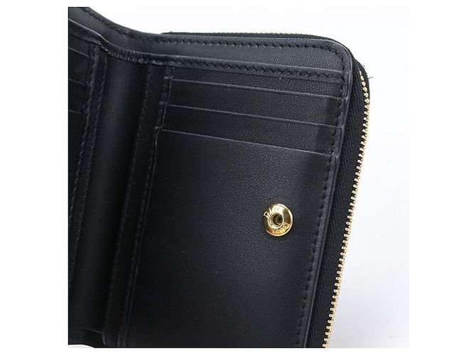 Christian Dior Bi-fold Wallet in Black Leather - view 6