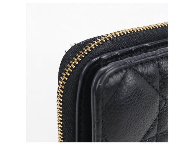Christian Dior Bi-fold Wallet in Black Leather - view 7